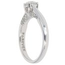 18ct White Gold 0.50ct Brilliant Cut Diamond Solitaire Ring
