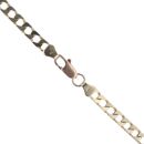 9ct Yellow Gold Square Curb Chain 28"