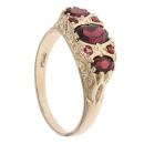 9ct Yellow Gold Garnet Fancy Ring