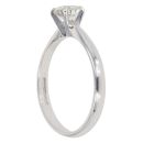 18ct White Gold Brilliant Cut 0.50ct Diamond Solitaire Ring