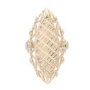 14ct Yellow Gold Marquise Fancy Ring
