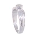 18ct White Gold 0.25ct Diamond Solitaire Ring