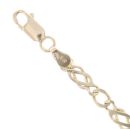 9ct Yellow Gold Fancy Celtic Bracelet 9.5"