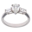 Platinum 1.20ct Diamond Solitaire Ring