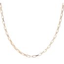 9ct Yellow Gold Square Belcher Chain 20"