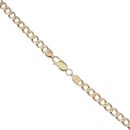 9ct Yellow Gold Curb Chain 24"