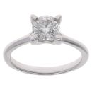 Platinum 1.00ct Brilliant Cut Diamond Solitaire Ring