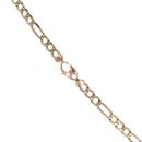 9ct Yellow Gold Figaro Chain 22"