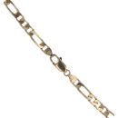 9ct Yellow Gold Figaro Chain 28"