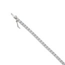 18ct White Gold Cubic Zirconia Bracelet 7"