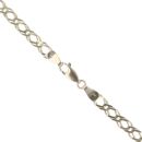 9ct Yellow Gold Double Curb Chain 22"