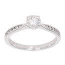 18ct White Gold 0.55ct Diamond Solitaire Ring