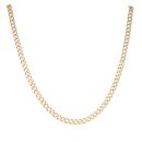9ct Yellow Gold Curb Chain 18"