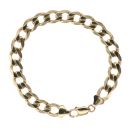 9ct Yellow Gold Curb Bracelet 8.5"