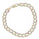 9ct Yellow Gold Curb Bracelet 7.5"