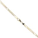 9ct Yellow Gold Figaro Chain 22"