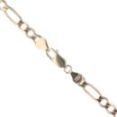 9ct Yellow Gold Figaro Chain 18"