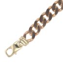 9ct Yellow Gold Curb Bracelet 8.5"