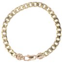 9ct Yellow Gold Curb Bracelet 8.5"