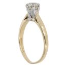 18ct Yellow Gold 0.50ct Diamond Solitaire Ring