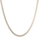 9ct Yellow Gold Curb Chain 20"