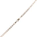 9ct Yellow Gold Flat Mariner Chain  18"