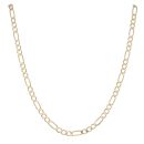 9ct Yellow Gold Figaro Chain 18"