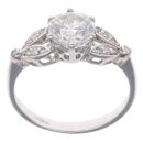 18ct White Gold 1.55ct Brilliant Cut Diamond Solitaire Ring