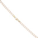 9ct Yellow Gold Square Curb Chain 20"