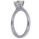Platinum 0.75ct Brilliant Cut Diamond Solitaire Ring