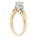 14ct Yellow Gold 0.65ct Brilliant Cut Diamond Solitaire Ring