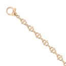 9ct Yellow Gold Belcher Bar Bracelet 7.5"