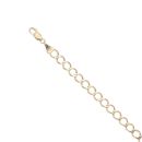 9ct Yellow Gold Curb Bracelet 8"