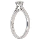 Platinum 0.50ct Brilliant Cut Diamond Solitaire Ring