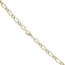 9ct Yellow Gold Figaro Chain 20"