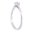 18ct White Gold 0.33ct Diamond Solitaire Ring