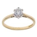 18ct Yellow Gold 0.50ct Brilliant Cut Diamond Solitaire Ring