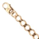9ct Yellow Gold Curb Bracelet 8.5"