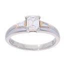 Platinum 1.00ct Diamond Solitaire Ring
