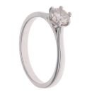 18ct White Gold 0.65ct Brilliant Cut Diamond Solitaire Ring