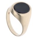 9ct Yellow Gold Onyx Signet Ring