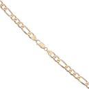 9ct Yellow Gold Figaro Chain 18"