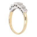 18ct Yellow Gold 0.60ct Brilliant Cut Diamond Five Stone Ring
