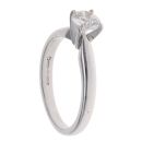 18ct White Gold 0.60ct Brilliant Cut Diamond Solitaire Ring