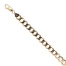 9ct Yellow Gold Curb Bracelet 8"
