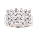 18ct White Gold 1.30ct Brilliant Cut Diamond Ring