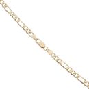 9ct Yellow Gold Figaro Chain 18"