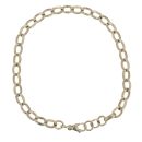 9ct Yellow Gold Belcher Bracelet 8"