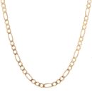 9ct Yellow Gold Figaro Chain 26"