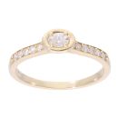 14ct Yellow Gold 0.45ct Diamond Solitaire Ring